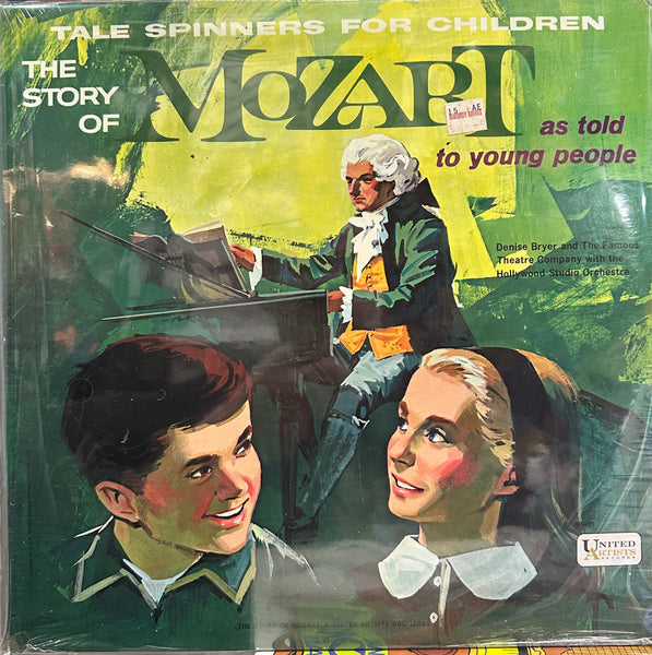 Denise Bryer And The Famous Theatre Company - The Story Of Mozart As Told To Young People - New LP Record 1963 United Artists USA Original Vinyl - Story / Children's - Shuga Records