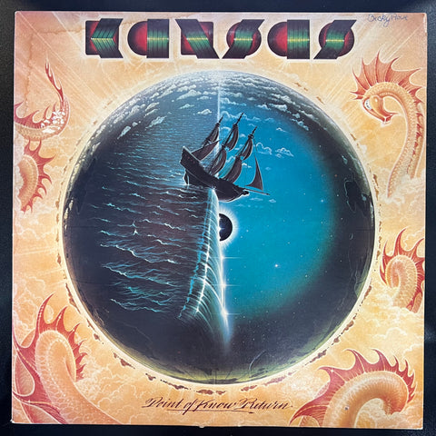 Kansas ‎– Point Of Know Return - VG+ LP Record 1977 Kirshner USA Vinyl  - Prog Rock / Classic Rock