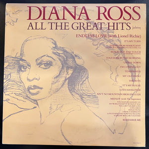 Diana Ross - All The Great Hits - VG+ 2 LP Record 1981 Motown RCA Club USA Vinyl - Soul / Disco