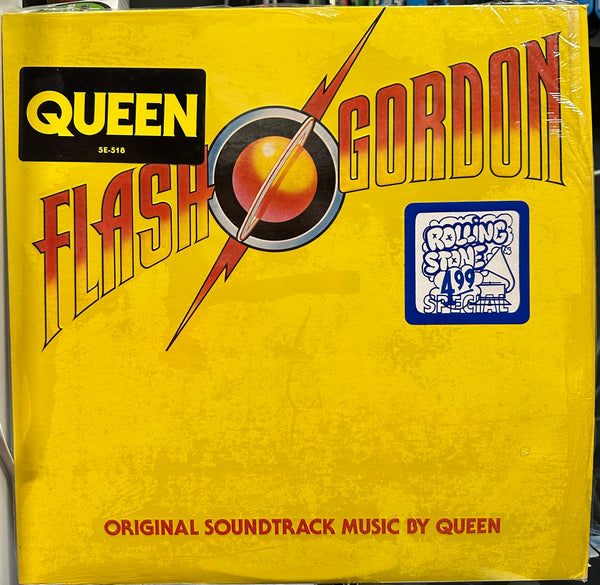Queen - Flash Gordon (Original Music) - Mint- LP Record 1981 Elektra USA Original Vinyl, Insert & Inner, Shrink with Hype Sticker - Pop Rock / Soundtrack - Shuga Records