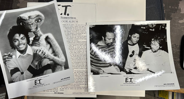 Michael Jackson / John Williams - E.T. The Extra-Terrestrial - Mint- LP Record Box Set 1982 MCA USA Original Vinyl, Booklet, Poster & Promo Press Kit - Soundtrack / Story - Shuga Records