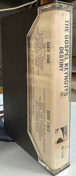 The Gospel Keynotes - Destiny - Mint- Cassette 1981 Nashboro USA Tape - Gospel - Shuga Records