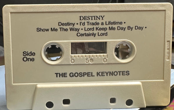 The Gospel Keynotes - Destiny - Mint- Cassette 1981 Nashboro USA Tape - Gospel - Shuga Records