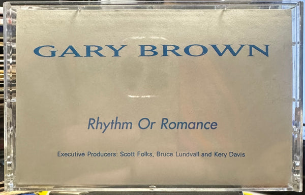 Gary Brown - Rhythm Or Romance - Mint- Cassette 1992 Capitol Manhattan USA Pre-Release Promo Tape - Soul / New Jack Swing - Shuga Records