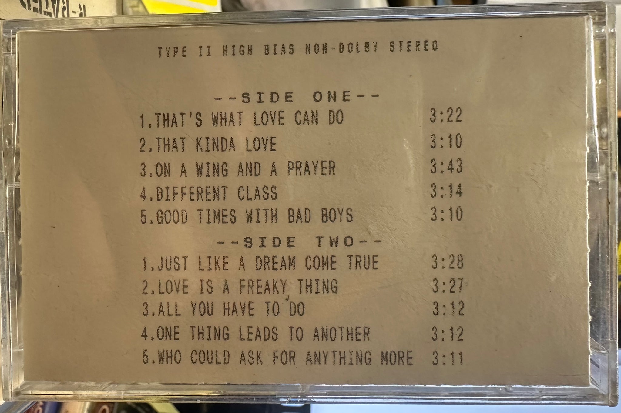 Boy Krazy - Boy Krazy - Mint- Cassette 1993 London USA Advance 