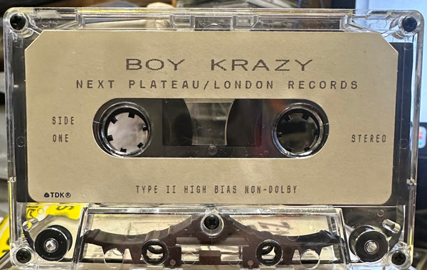 Boy Krazy - Boy Krazy - Mint- Cassette 1993 London USA Advance Promo Tape - Synth-pop / Europop / Hi NRG - Shuga Records
