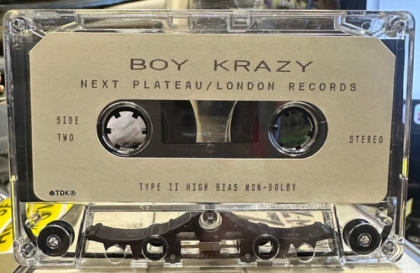 Boy Krazy - Boy Krazy - Mint- Cassette 1993 London USA Advance Promo Tape - Synth-pop / Europop / Hi NRG - Shuga Records