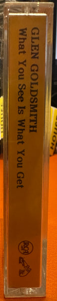 Glen Goldsmith - What You See Is What You Get - Mint- Cassette 1988 RCA USA Advance Promo Tape - House / Swingbeat / Electro - Shuga Records