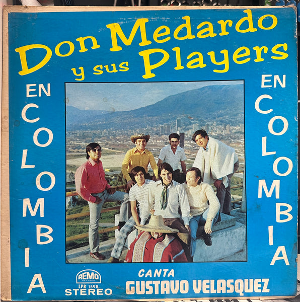 Don Medardo Y Sus Players Cantando Gustavo Velásquez - En Colombia - VG+ LP Record 1967 Remo USA Vinyl - Latin / Cumbia - Shuga Records
