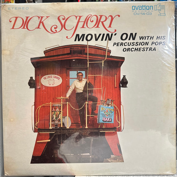 Dick Schory - Movin' On - New LP Record 1969 Ovation USA Original Vinyl - Jazz / Jazz-Funk - Shuga Records
