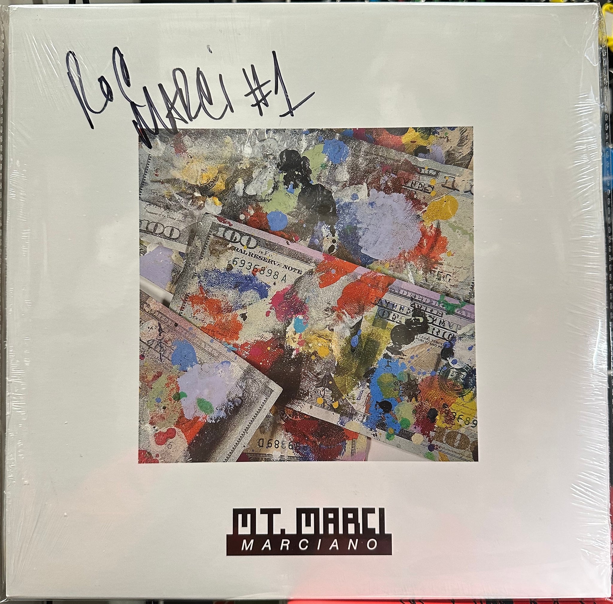 Signed Autographed ON SHRINK - Roc Marciano - Mt. Marci - New 2 LP