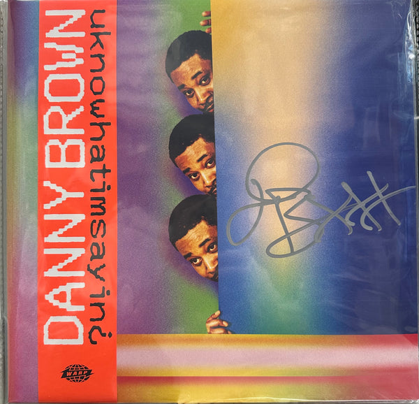 Signed Autographed - Danny Brown - uknowhatimsayin¿ - Mint- LP Record 2019 Warp UK Vinyl & Download - Hip Hop - Shuga Records