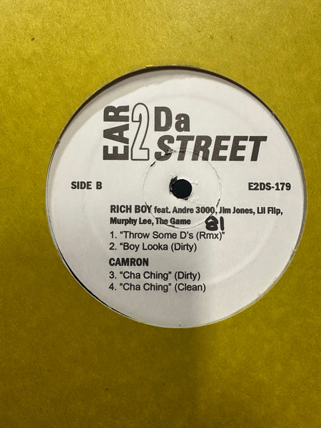 Various - Ear 2 Da Street Vol. 179 - VG EP Record 2007 E2DS USA Vinyl - Hip Hop / Gangsta - Shuga Records