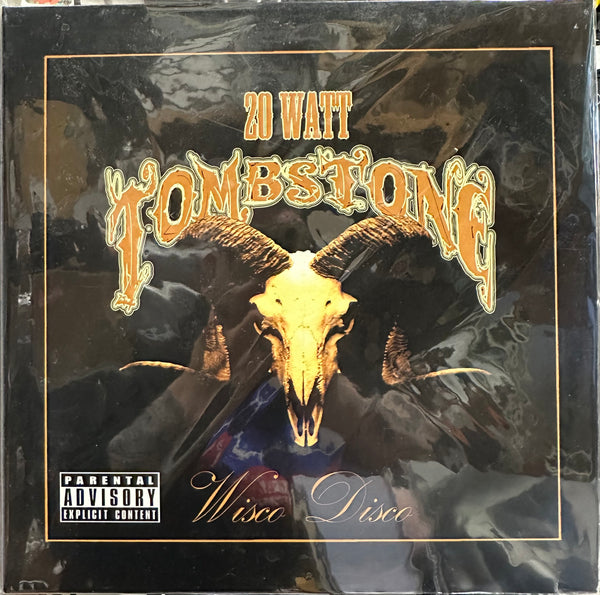 20 Watt Tombstone (The Goddamns) - Wisco Disco - New LP Record 2014 Self-Released WI USA Black Vinyl & Download - Psychedelic Rock / Hard Rock / Blues Rock - Shuga Records