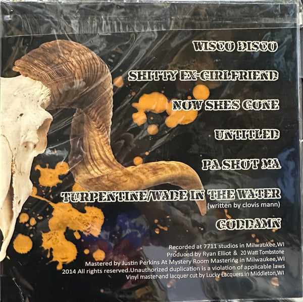 20 Watt Tombstone (The Goddamns) - Wisco Disco - New LP Record 2014 Self-Released WI USA Black Vinyl & Download - Psychedelic Rock / Hard Rock / Blues Rock - Shuga Records
