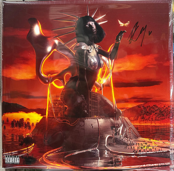 Signed Autographed - Tkay Maidza - Sweet Justice - New LP Record 2023 4AD USA Black Vinyl & Signed 12" Litho - Hip Hop / Pop Rap / R&B / Hip-House - Shuga Records