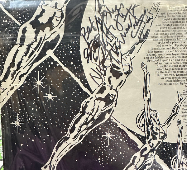 Signed Autographed - Hawkwind - Doremi Fasol Latido - VG+ LP Record 1972 United Artists Original Vinyl - Psychedelic Rock / Space Rock - Shuga Records