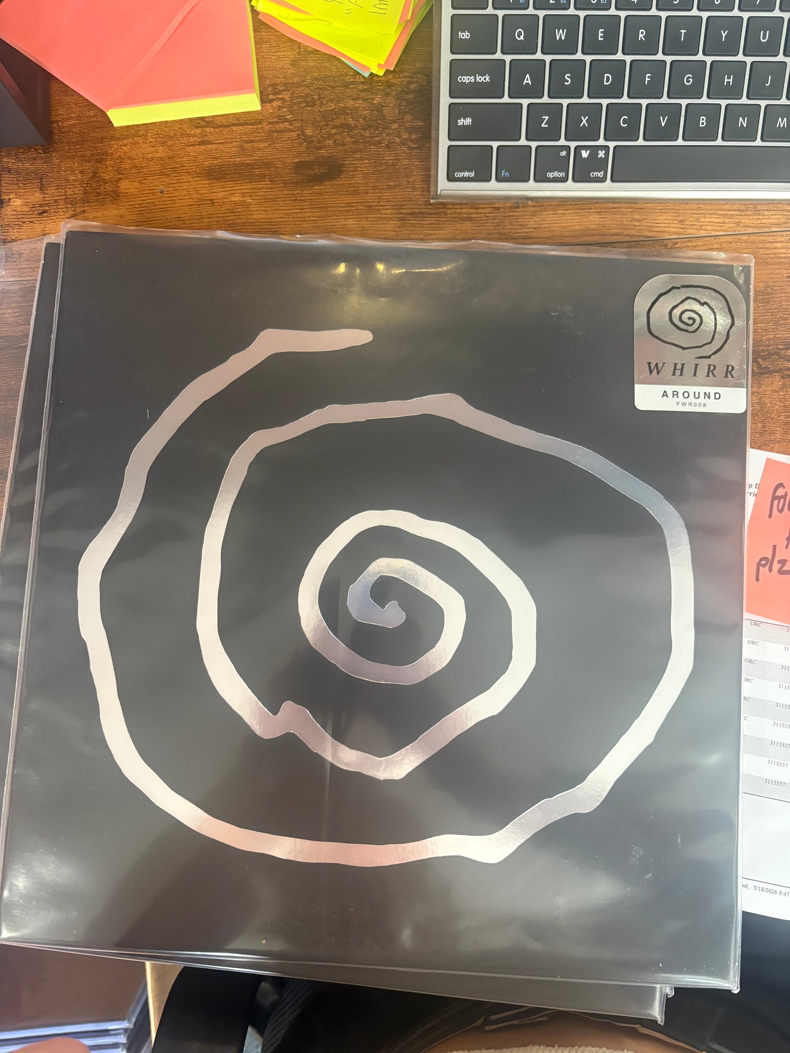 Whirr - Around (2013) - New LP Record 2026 Free Whirl Black Ice