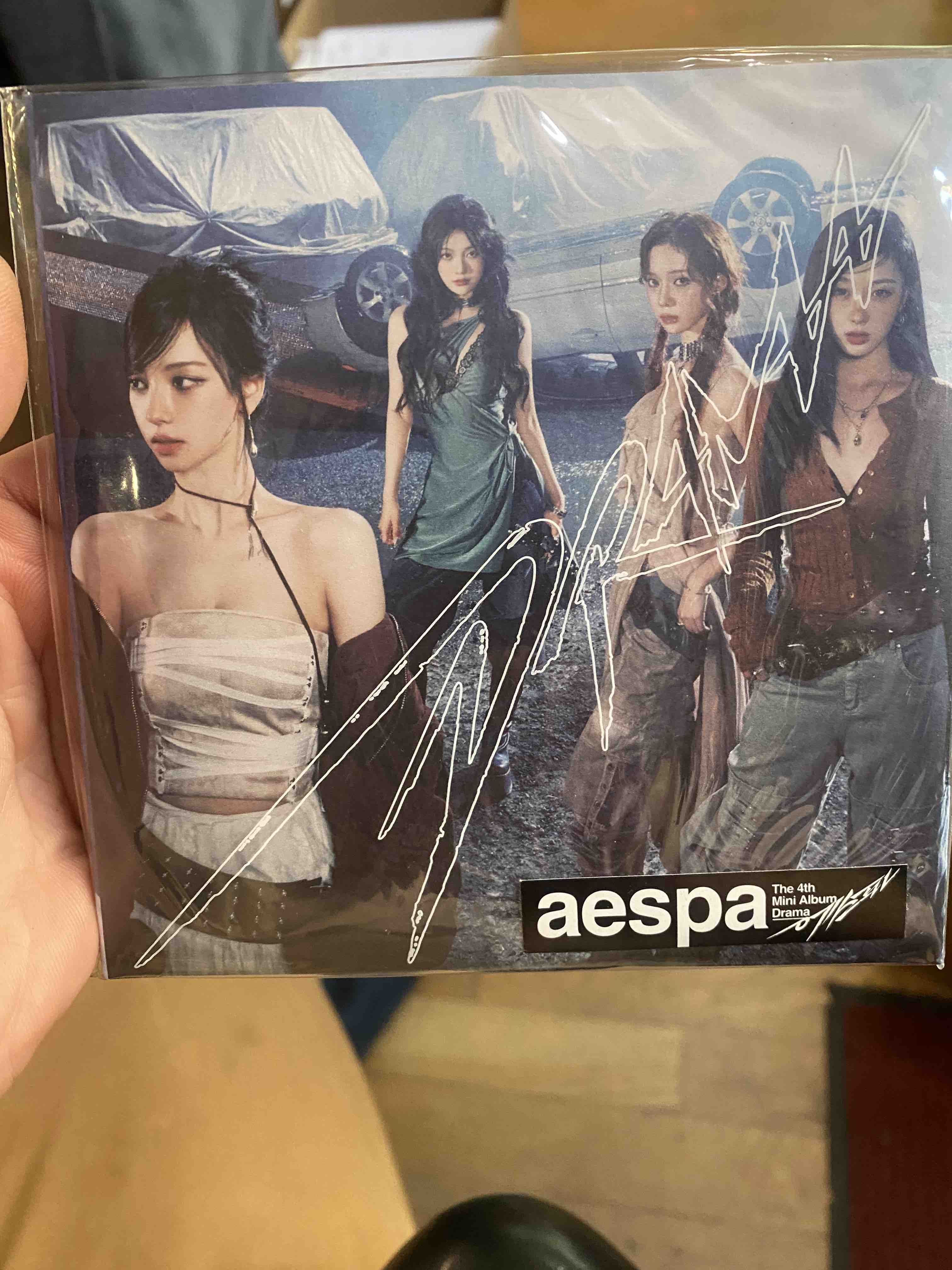 Amazon.com: AmazingK Aespa 4th Mini Album Drama Photocard