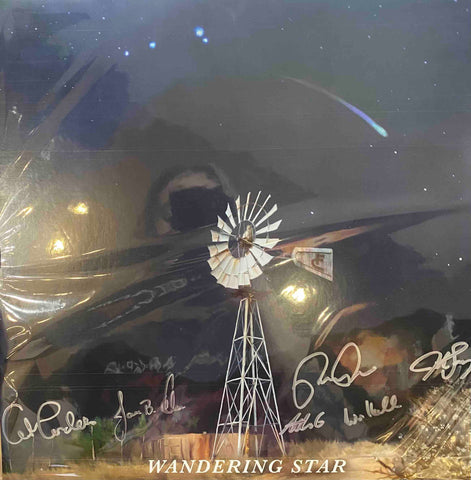 Signed Autographed - Flatland Cavalry – Wandering Star - New LP Record 2023 Interscope Blue Vinyl - Country
