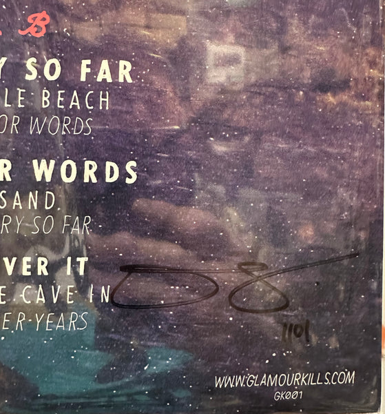Signed Autographed - The Wonder Years / Polar Bear Club / The Story So Far / Into It. Over It. / A Loss For Words / Transit - The Glamour Kills Tour - Mint- LP Record 2012 USA Black Vinyl & Signed - Pop Punk / Alternative Rock - Shuga Records