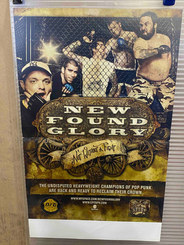 New Found Glory - Not Without A Fight - 2009 - Promo Poster - P0050