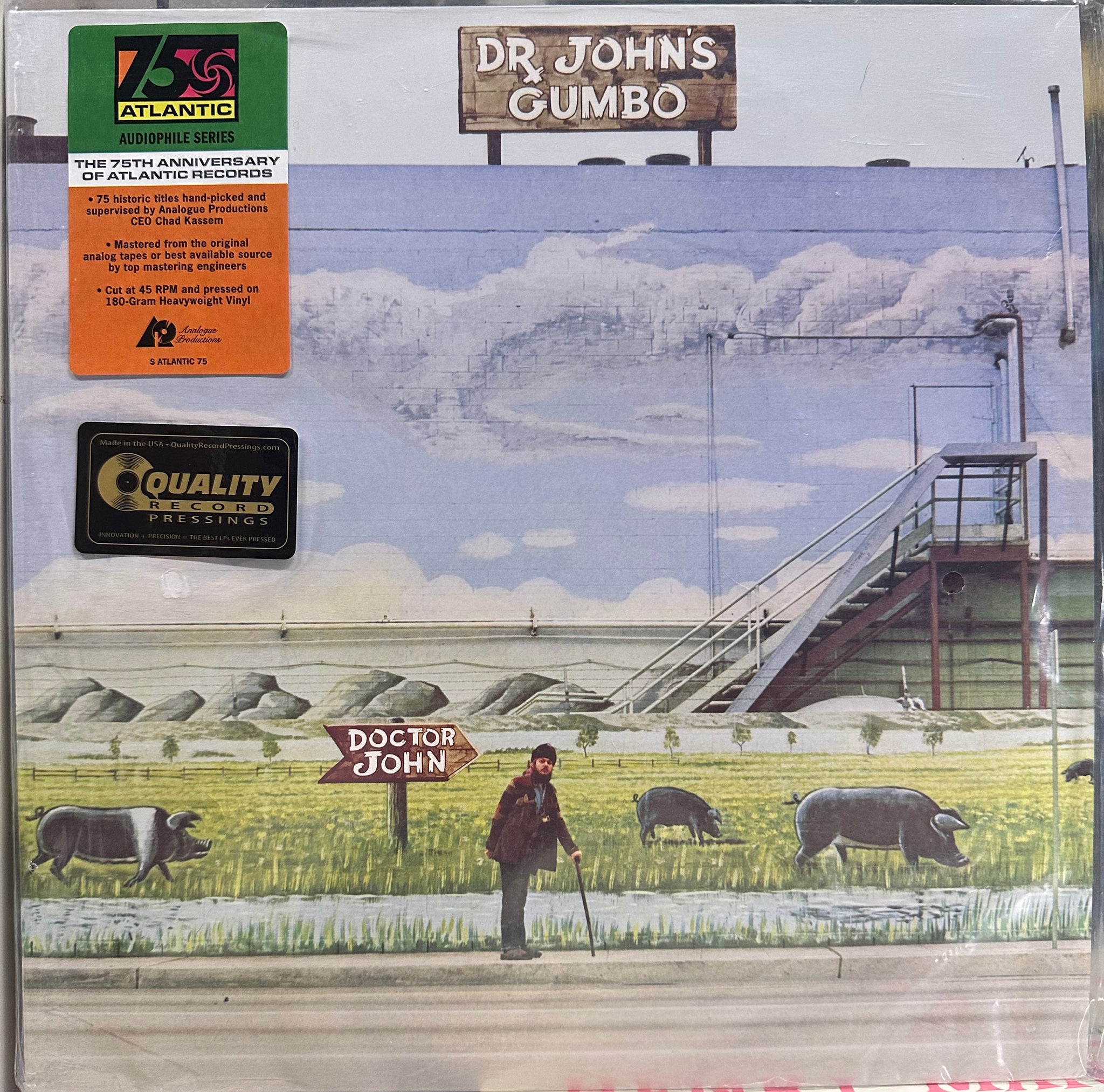 Dr. John - Dr. John's Gumbo (1972) - New 2 LP Record 2025 ATCO Analogue Productions 180 gram Vinyl - Funk / Soul / Bayou Funk - Shuga Records