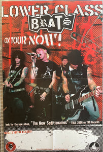 Lower Class Brats - The New Seditionaries - Promo Poster 11"x17"