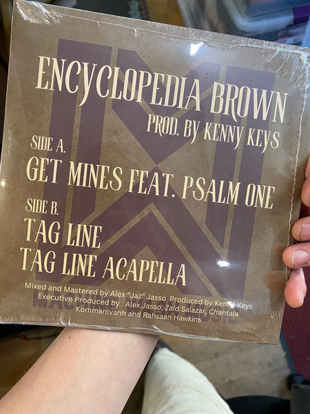 MW / Encyclopedia Brown (Prod. Kenny Keys) - New LP Record 2024 Self-Released Vinyl - Chicago Hip Hop / Backpack Rap - Shuga Records