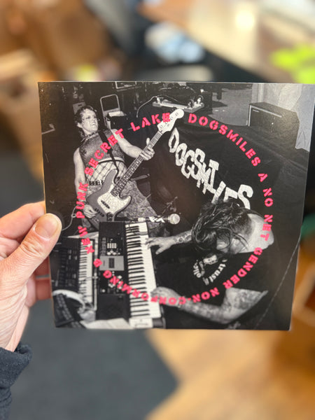 Dogsmiles - No Net Gender Non-Conforming / New Punk Secret Lake - New 7" Single Record 2026 Self-Released Vinyl - Dance-Punk