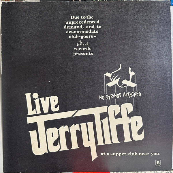 The Jerry Tiffe Show - LP Record 1970s Mark USA Private NYC Self Released Vinyl - Jazz / Lounge - Shuga Records