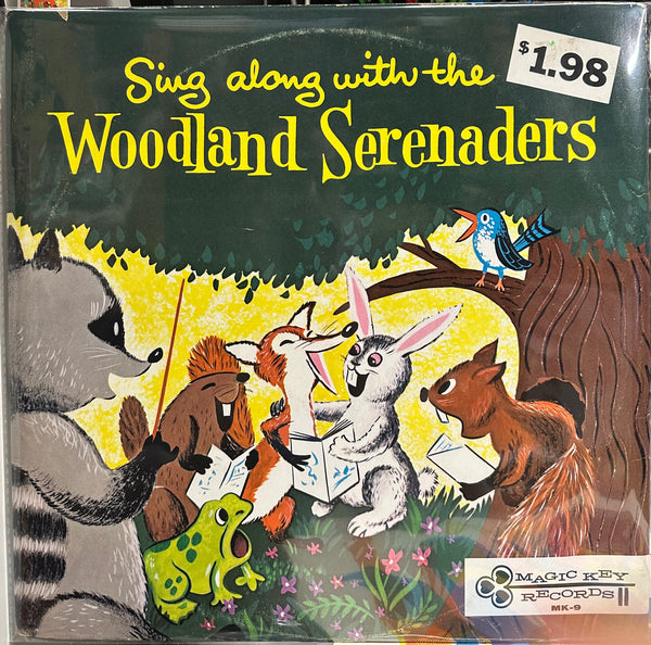 Unknown Artist - Sing Along With The Woodland Serenaders - VG+ LP Record 1950s Magic Key USA Vinyl - Children's - Shuga Records