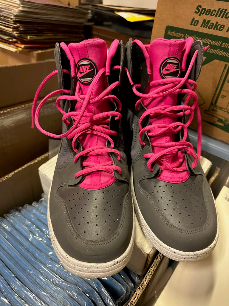 Mint Men's Nike Dunk Free Trainer Size 12 Gray & Pink Black 599466-002