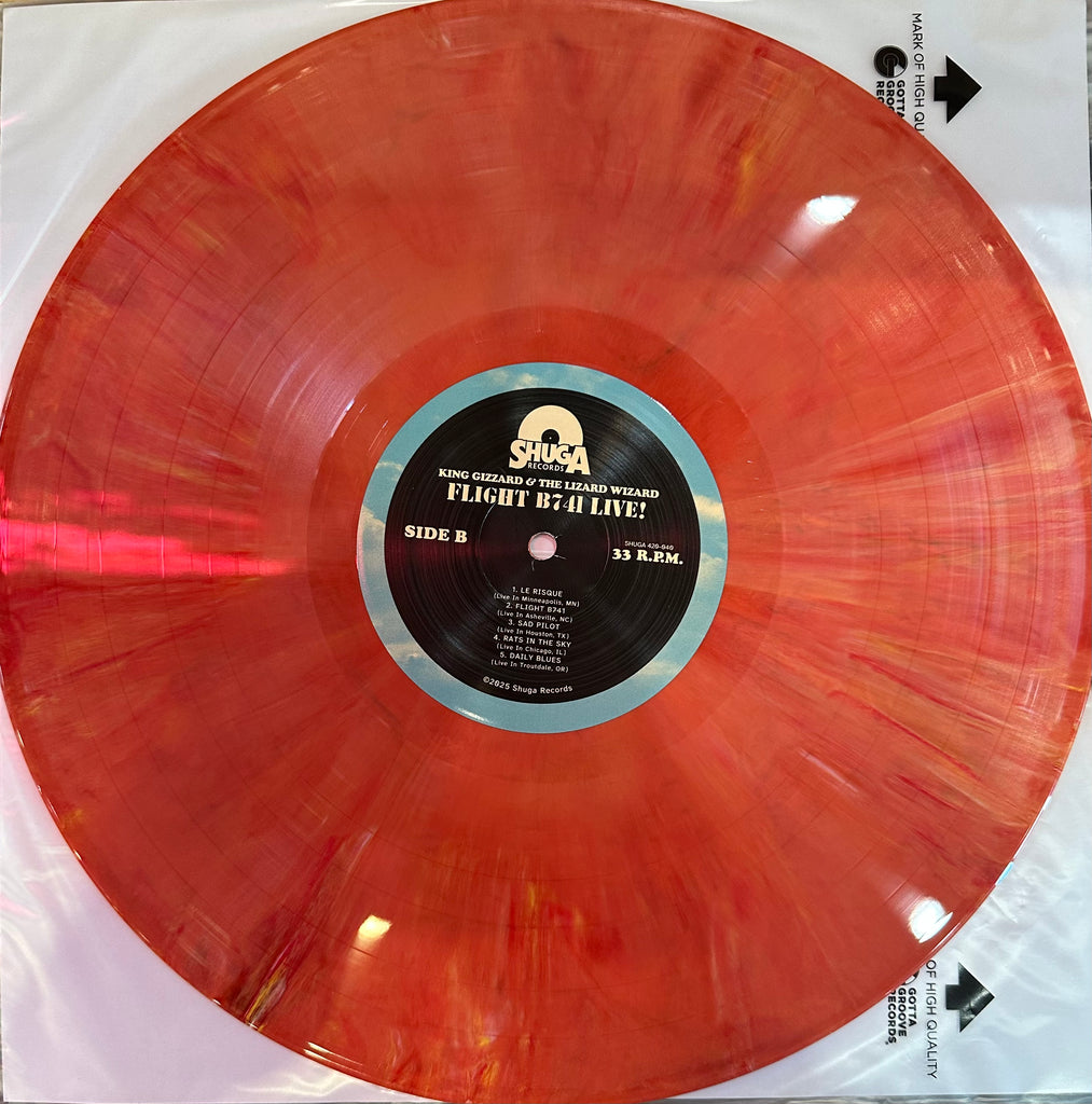 King Gizzard And The Lizard Wizard - Flight B741 Live! - New LP King Gizzard And The Lizard Wizard - Flight B741 Live! - New LP