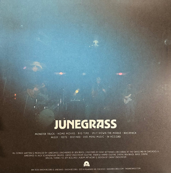 Junegrass - Junegrass - New LP Record 2025 Shuga Records USA Red Vinyl - Chicago Prog Rock / Krautrock / Psychedelic Rock - Shuga Records