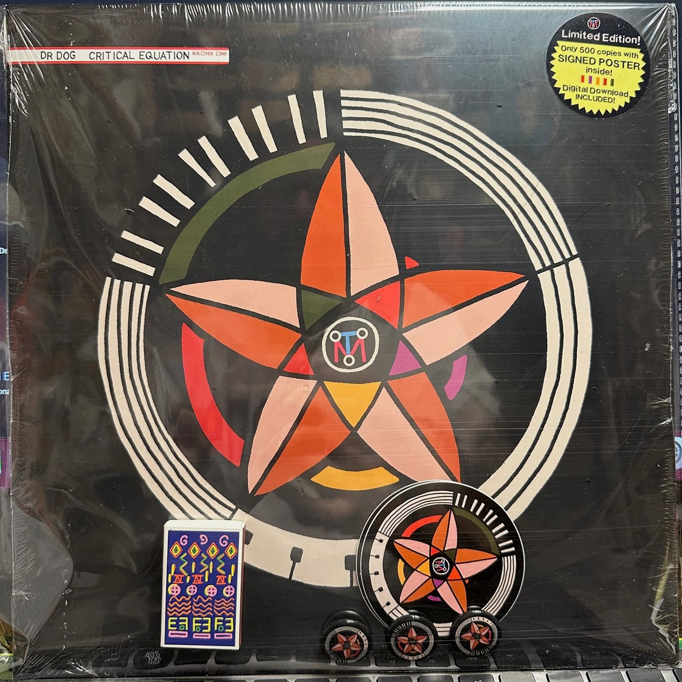 Dr. Dog - Critical Equation - New LP Record 2018 We Buy Gold Indie Exclusive Vinyl, Signed Poster, Buttons, Matches, Stickers - Indie Rock