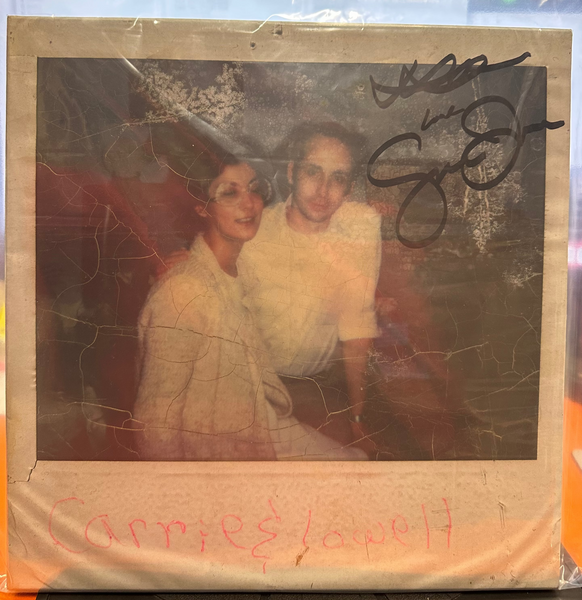Signed Autographed - Sufjan Stevens - Carrie & Lowell (2015) - Mint- 2 LP Record 2025 Asthmatic Kitty Indie Exclusive Violet Vinyl & Book - Indie Rock / Folk Rock - Shuga Records