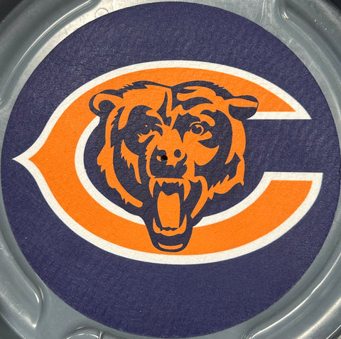 Limited Edition Vinyl Record Slipmat - Chicago BEARS Slip Mat for Record Player