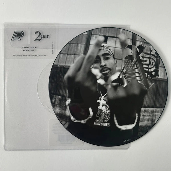 2Pac - Picture Me Rollin' / Instrumental (1996) - New 7" Single Record 2026 Interscope Picture Disc Vinyl - Hip Hop - Shuga Records