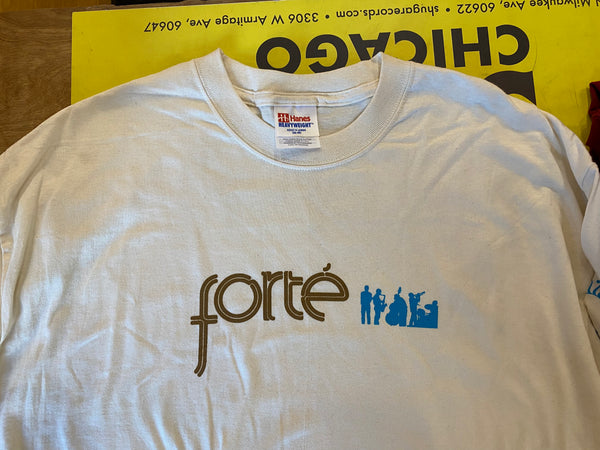 Forte Records Logo XL Vintage T-Shirt - Shuga Records