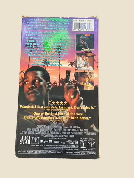 Devil in a Blue Dress (1995) - Used VHS 1996 Tri Star Tape - Shuga Records