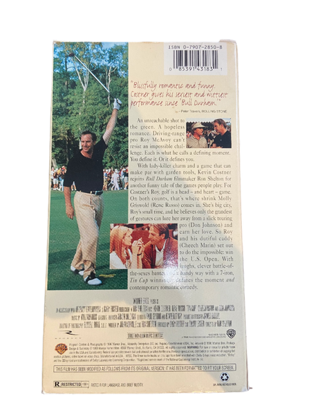 Tin Cup (1996) - Used VHS 1996 Warner Brothers Tape - Shuga Records