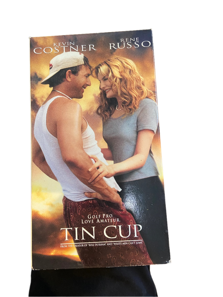 Tin Cup (1996) - Used VHS 1996 Warner Brothers Tape - Shuga Records