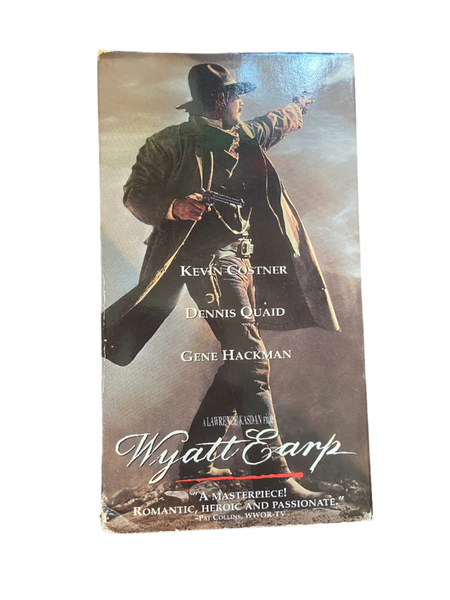 Wyatt Earp (1994) - Used 2 VHS 1994 Warner Brothers Tape - Shuga Records