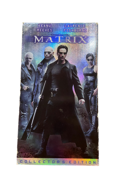 The Matrix (1999) - VG+ VHS 1999 Collector's Edition Warner Brothers Tape - Shuga Records