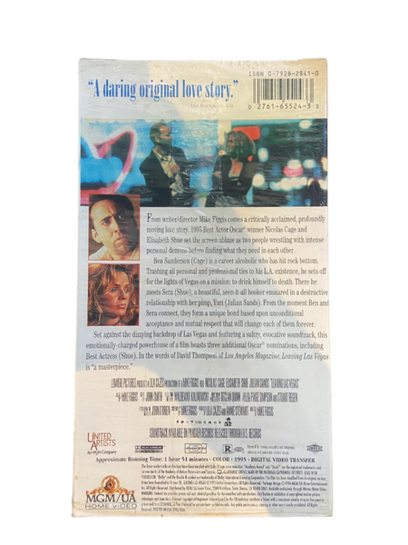 Leaving Las Vegas (1995) - Used VHS 1996 MGM Tape - Shuga Records