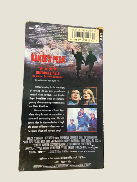 Dante's Peak (1997) - Used VHS 1997 Universal Tape - Shuga Records