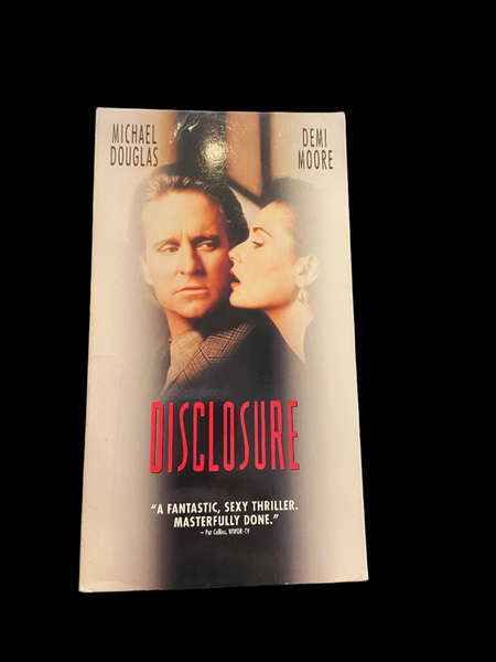 Disclosure (1994) - Used VHS 1995 Warner Brothers Tape - Shuga Records