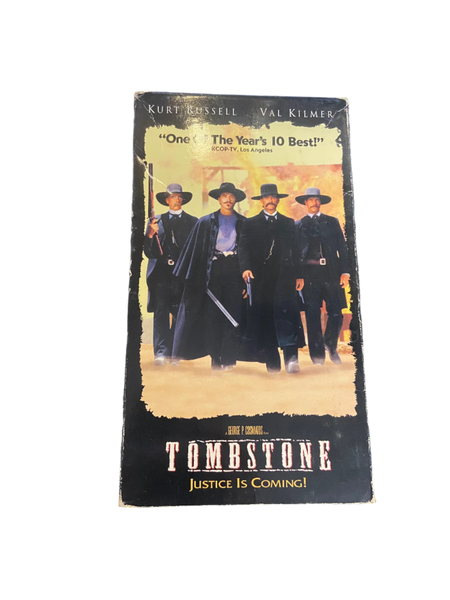Tombstone (1993) - Used VHS 1994 Cinergi Tape - Shuga Records