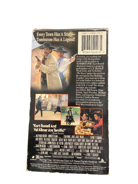 Tombstone (1993) - Used VHS 1994 Cinergi Tape - Shuga Records